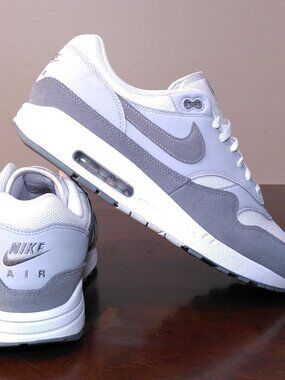 NIKE Air Max 1 87 Shoes Mens SIZE 15 HM9936-001 PHOTON DUST Smoke Gray COOL GREY